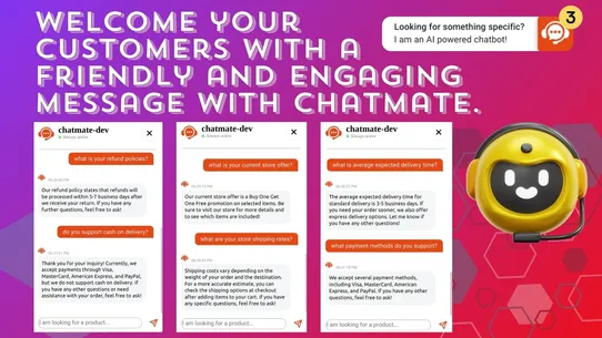 ChatMate AI Shopping Assistant screenshot