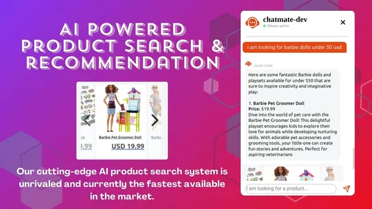 ChatMate AI Shopping Assistant screenshot
