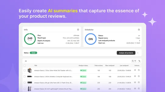 AIRA: AI Reviews Analyser screenshot