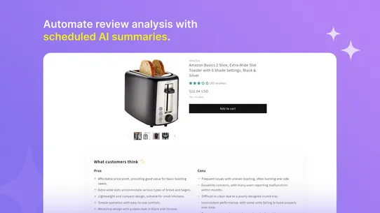 AIRA: AI Reviews Analyser screenshot