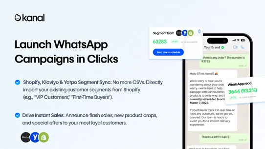 Kanal: WhatsApp Marketing+Chat screenshot