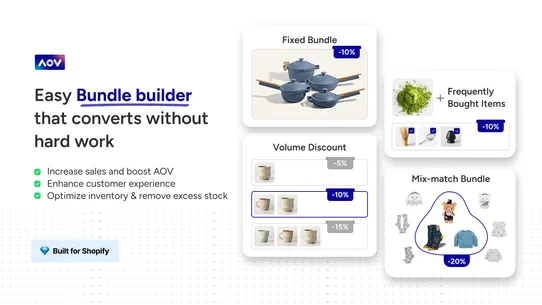 AOV Volume Discount Bundles screenshot