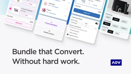 AOV Bundle Upsell screenshot