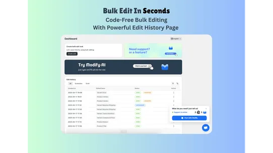 Modify‑It: Bulk + Price Editor screenshot