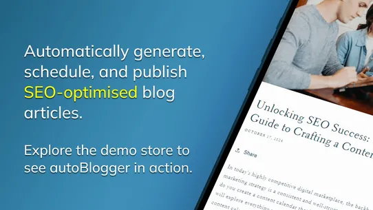 autoBlogger | AI Blog Creation screenshot