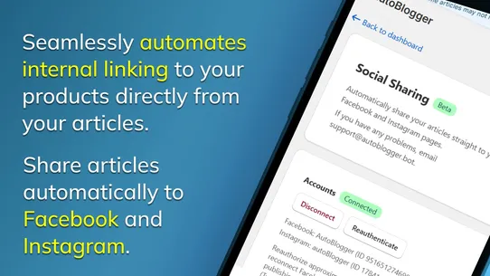 autoBlogger | AI Blog Creation screenshot