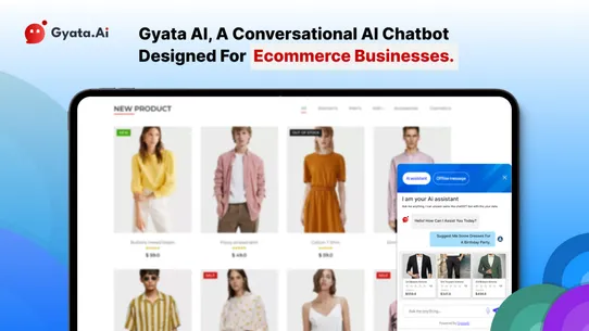 Gyata‑AI Sales &amp; Support Chat screenshot