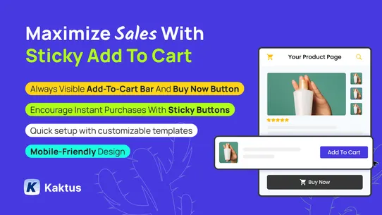 K:Sticky add to Cart+Buy Buton screenshot