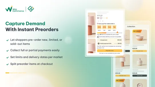 Snap Preorder &amp; Back In Stock screenshot