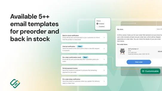 Snap Preorder &amp; Back In Stock screenshot