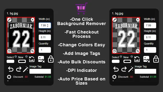 Tally ‑ Auto DTF Gangsheeter screenshot