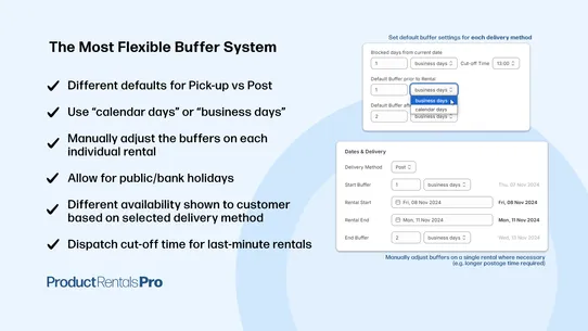 Product Rentals Pro screenshot