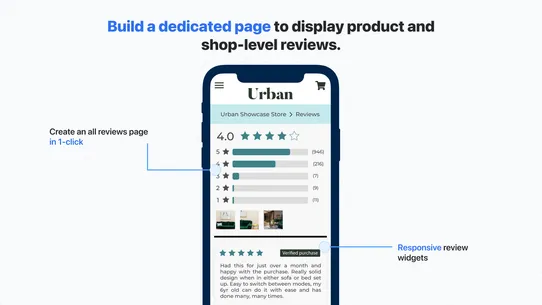 Opinew Product Reviews App UGC screenshot