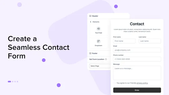 Aero Contact Form Builder screenshot