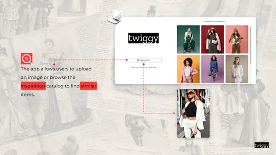 Twiggy: Fashion Visual Search screenshot