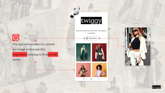 Twiggy: Fashion Visual Search screenshot