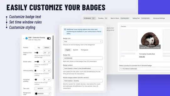SSM: Dynamic Sold Count Badges screenshot