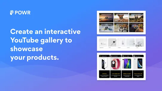 POWR | YouTube Video Gallery screenshot