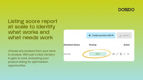 DONDO: AI for SEO &amp; Listings screenshot