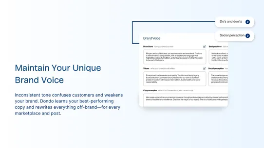 DONDO: AI for SEO &amp; Listings screenshot