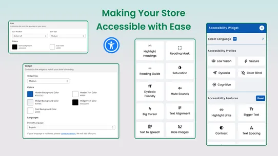 AccessEz Accessibility Widget screenshot