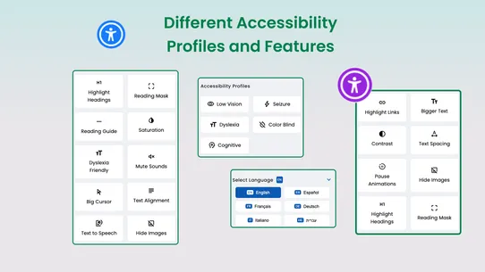 AccessEz Accessibility Widget screenshot