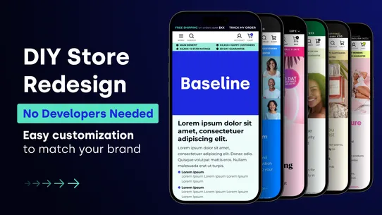 Baseline: CRO Theme Sections screenshot