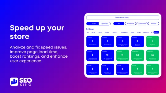 SEO King screenshot