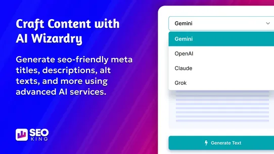 SEO King screenshot