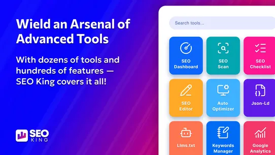 SEO King screenshot