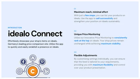 idealo Connect screenshot