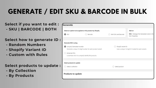 SKU Auto | Bulk SKU Generator screenshot