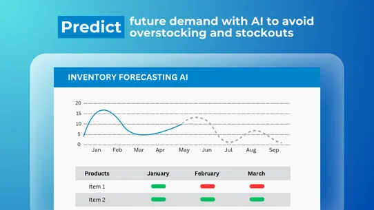 Extend ‑ Inventory Forecast AI screenshot