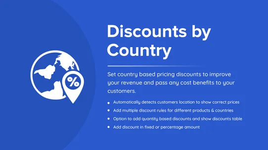 Addify ‑ Discount by Country screenshot