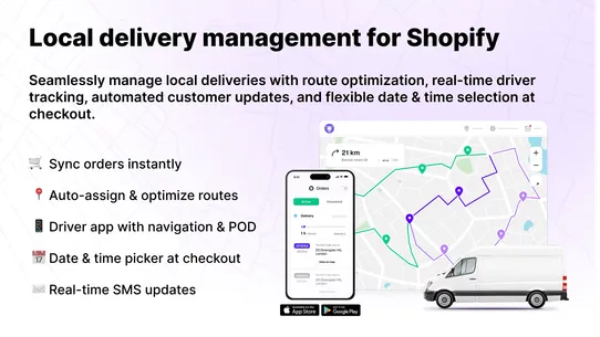 Local Delivery ‑ LionWheel screenshot
