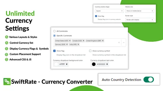 SwiftRate ‑ Currency Converter screenshot