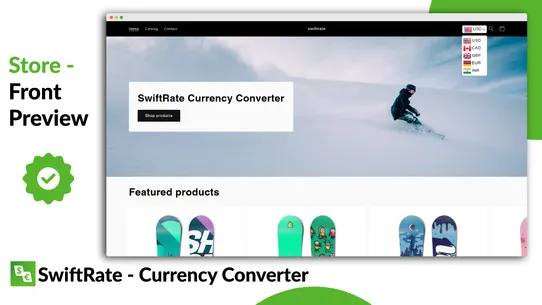 SwiftRate ‑ Currency Converter screenshot