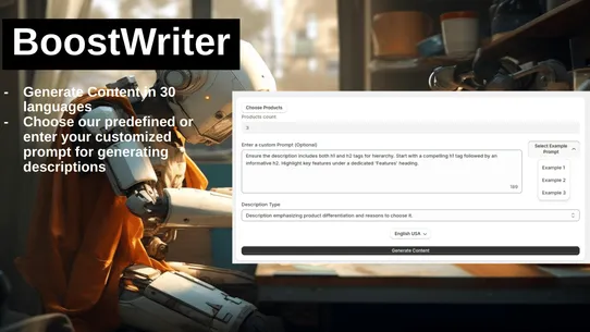 AI BoostWriter screenshot