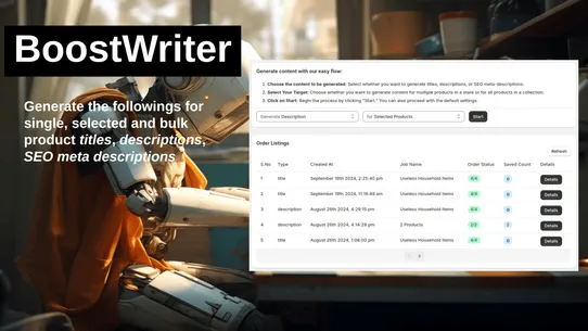 AI BoostWriter screenshot