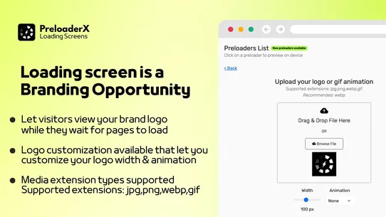 PreloaderX: Keep Them Engaged screenshot