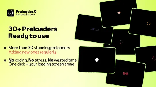 PreloaderX: Keep Them Engaged screenshot