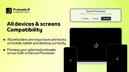 PreloaderX: Keep Them Engaged screenshot