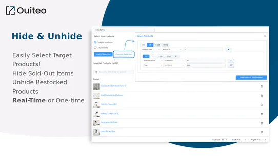 Ouiteo: Hide Sold Out screenshot