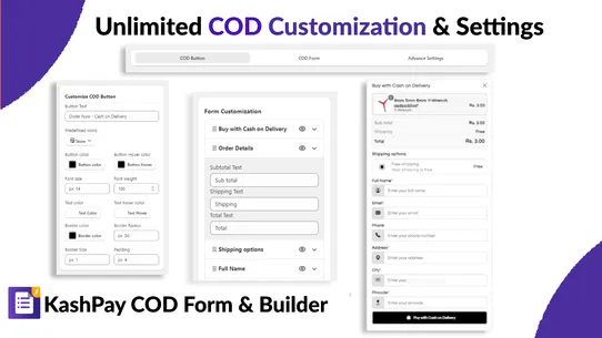 KashPay COD Form &amp; Builder screenshot