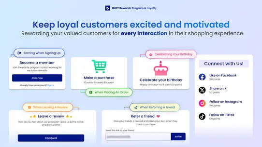 BLOY Rewards Program &amp; Loyalty screenshot