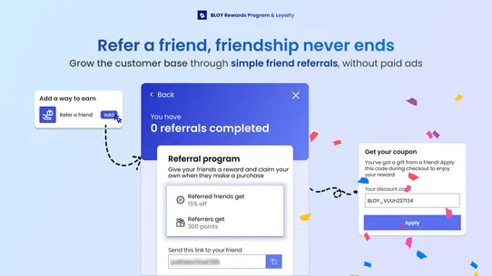 BLOY Loyalty Program Rewards screenshot