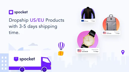 Spocket:US/EU Dropshipping POD screenshot