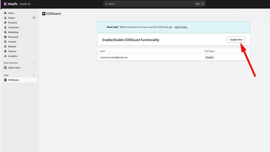 CODGuard screenshot