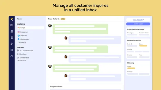 Kim: Customer Support HelpDesk screenshot