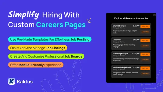 K: Job Posting+Careers Page screenshot